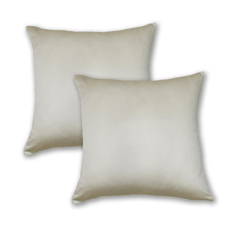 18" x 18" Throw Pillow Covers - Egyptian Cotton 1000 Thread Count (Sold in Pairs)-Wholesale Beddings