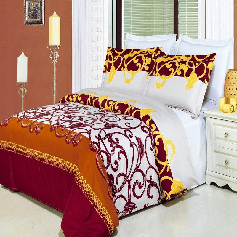 3 Piece Mission Printed 100% Cotton Duvet Set-Wholesale Beddings