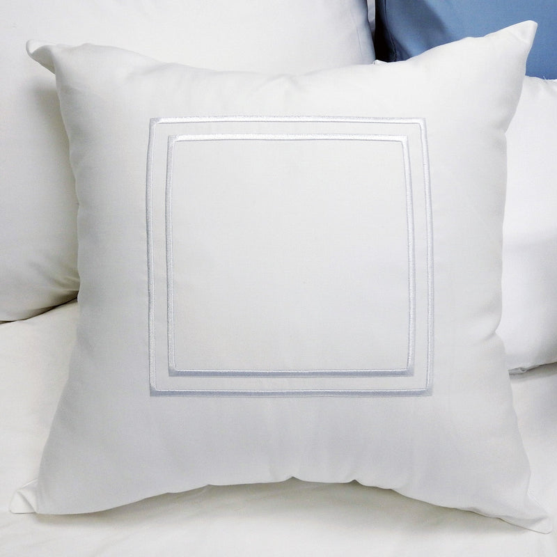 Adeline Throw Pillow Cover 18 X 18 Inches 100% Cotton Sateen-Wholesale Beddings