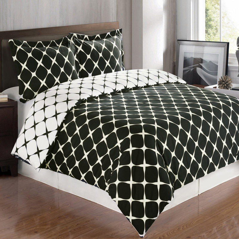 Bloomingdale Combed Cotton Duvet Cover Set-Wholesale Beddings