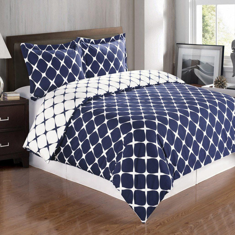 Bloomingdale Combed Cotton Duvet Cover Set-Wholesale Beddings