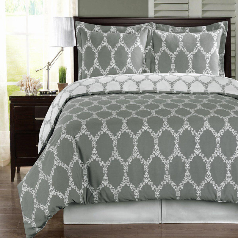 Brooksfield 100% Cotton Duvet Cover Set-Wholesale Beddings