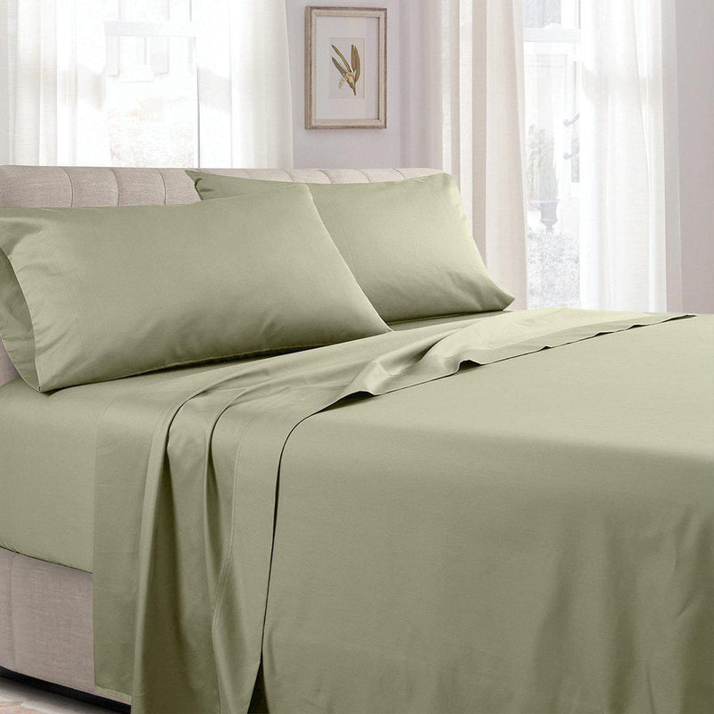 Low Profile (7-10 inches ) 100% Cotton Sateen Sheet Set - USA-Wholesale Beddings