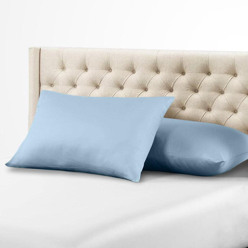 Luxury Down Proof Pillow Protector 600 Thread Count 100% Cotton (Pair)-Wholesale Beddings