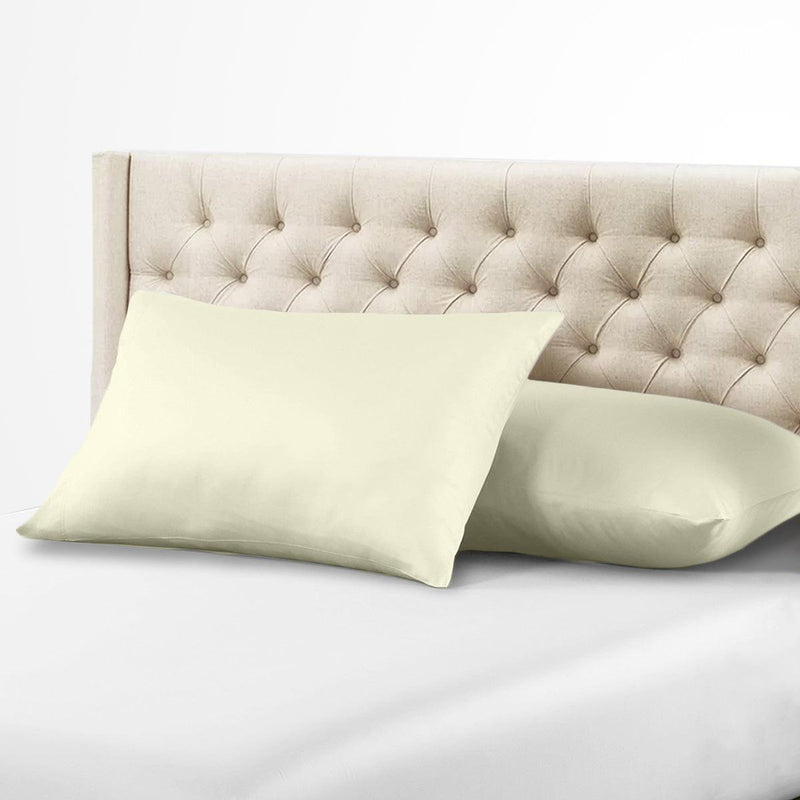 Luxury Down Proof Pillow Protector 600 Thread Count 100% Cotton (Pair)-Wholesale Beddings