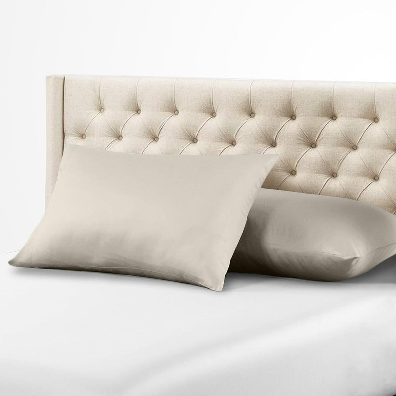 Luxury Down Proof Pillow Protector 600 Thread Count 100% Cotton (Pair)-Wholesale Beddings