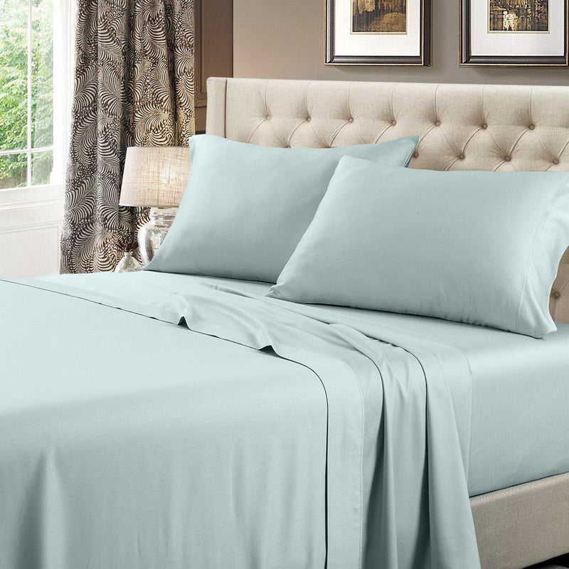 Luxury Pure Cotton 600 Thread Count Sheets Solid Bed Sheets Set-Wholesale Beddings