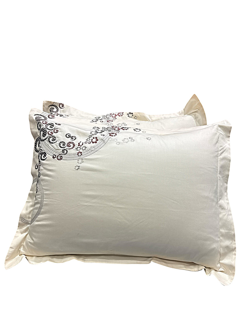 Sophia 100% Cotton Embroidered Duvet Cover Sets-Wholesale Beddings