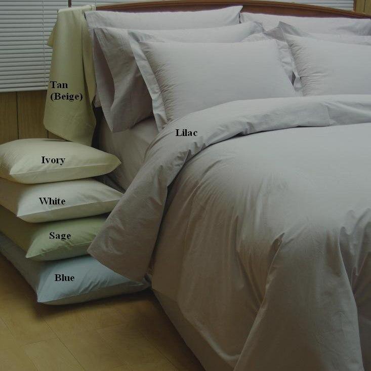 10 Piece Cotton Percale Down Alternative Bed in a Bag-Wholesale Beddings