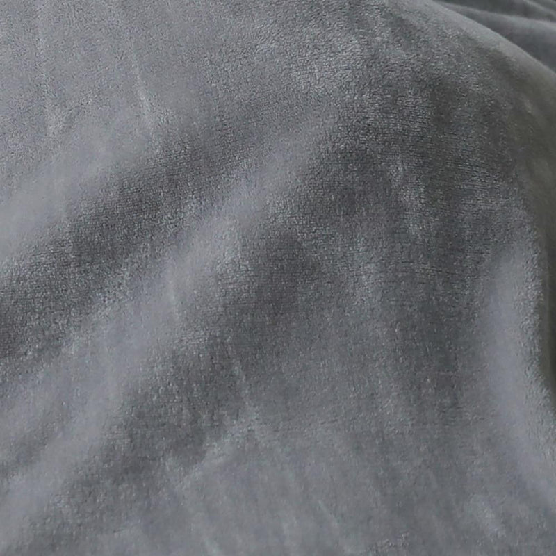 Abripedic Gray Weighted Blanket Breathable Cotton with Removable Velvet Cover Included-Wholesale Beddings