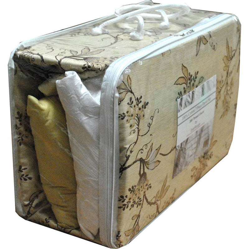 Asian Garden 7 Piece Cotton Duvet Cover Set-Wholesale Beddings