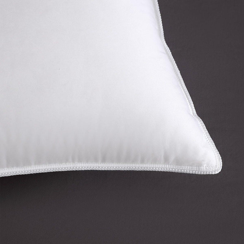 Down Pillows 500 Thread Count Neck Support Pillow (Single)-Wholesale Beddings