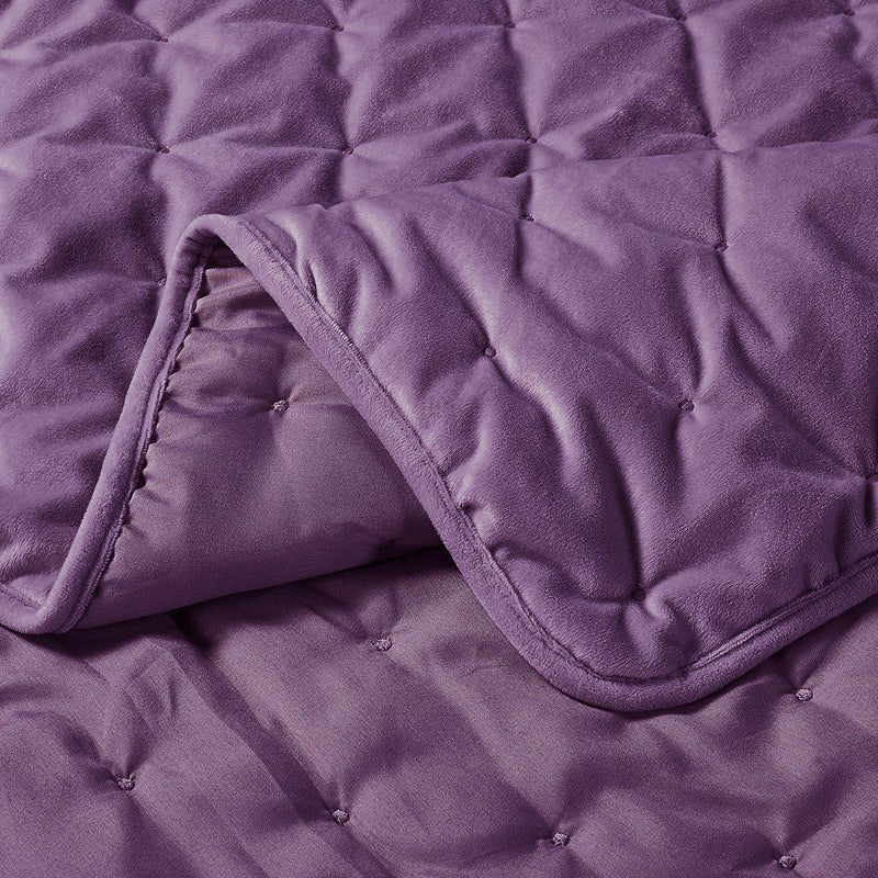 Fluffy Velvet Coverlet Set-Wholesale Beddings