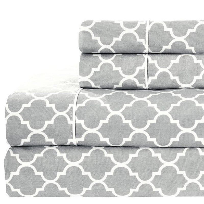 Meridian Top Split (Flex) King Sheet Set 340TC Count 100% Cotton Sateen-Wholesale Beddings