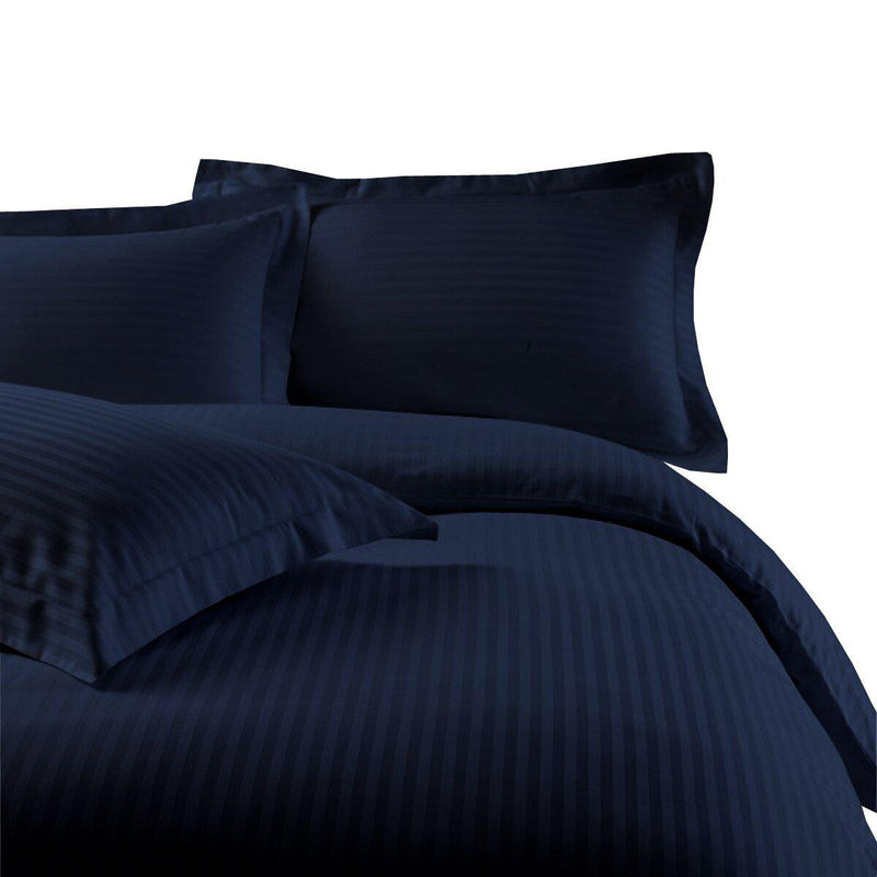 Microfiber Striped 3-Piece Duvet Cover Set-Wholesale Beddings