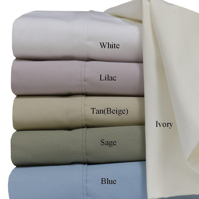 Percale Sheet Sets - 15 Inch Pockets-Wholesale Beddings