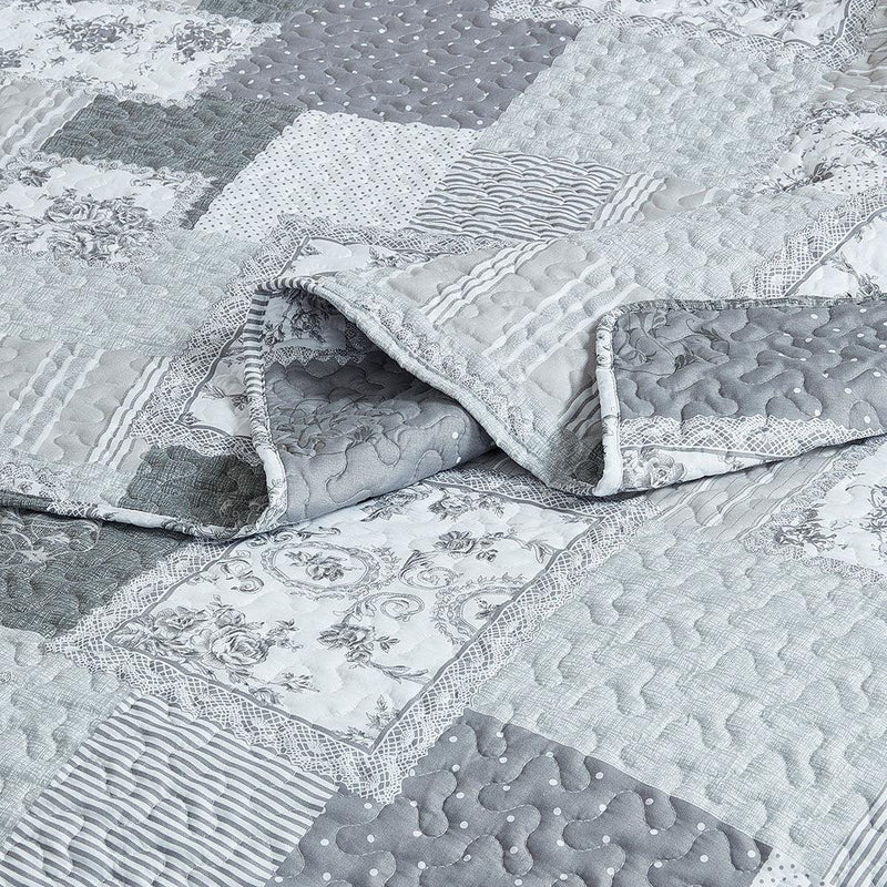 Rochelle Quilt - Bedspread Set-Wholesale Beddings