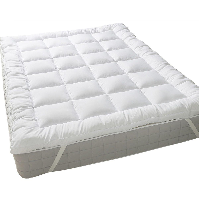 Royal 2 Inch Bamboo Filled Cotton Mattress Topper-Wholesale Beddings