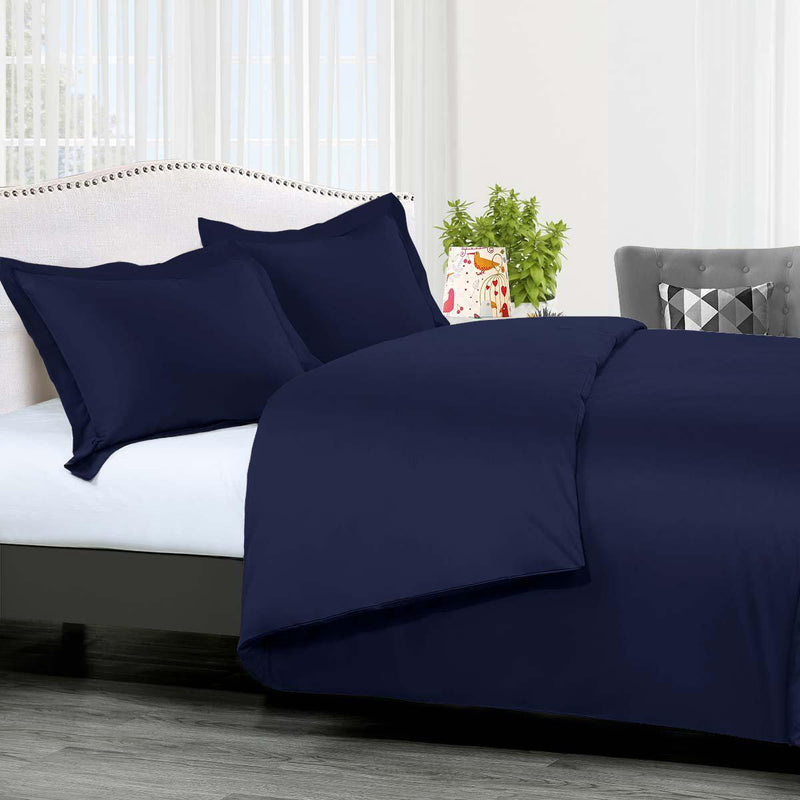 Royal Tradition 300 Thread count 100% Cotton Solid Duvet Cover-Wholesale Beddings