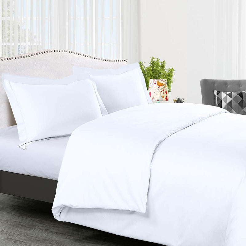 Royal Tradition 300 Thread count 100% Cotton Solid Duvet Cover-Wholesale Beddings