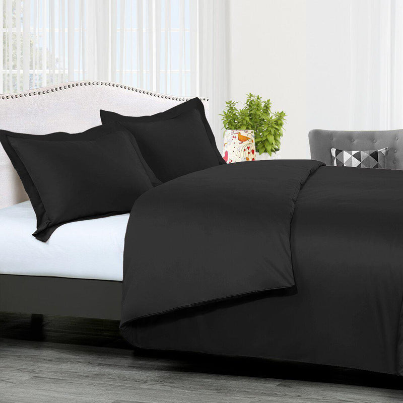 Royal Tradition 300 Thread count 100% Cotton Solid Duvet Cover-Wholesale Beddings