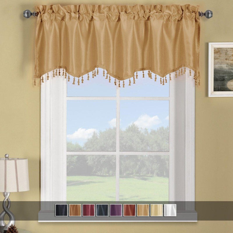 Soho Straight Valance 70"Wx17"L (Single)-Wholesale Beddings