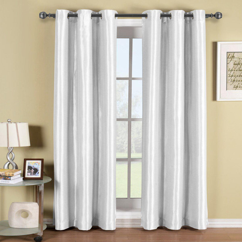 Soho Thermal Blackout Grommet Top Curtain Panels (Single)-Wholesale Beddings