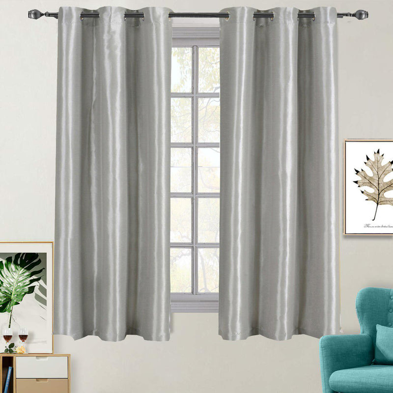 Soho Thermal Blackout Grommet Top Curtain Panels (Single)-Wholesale Beddings