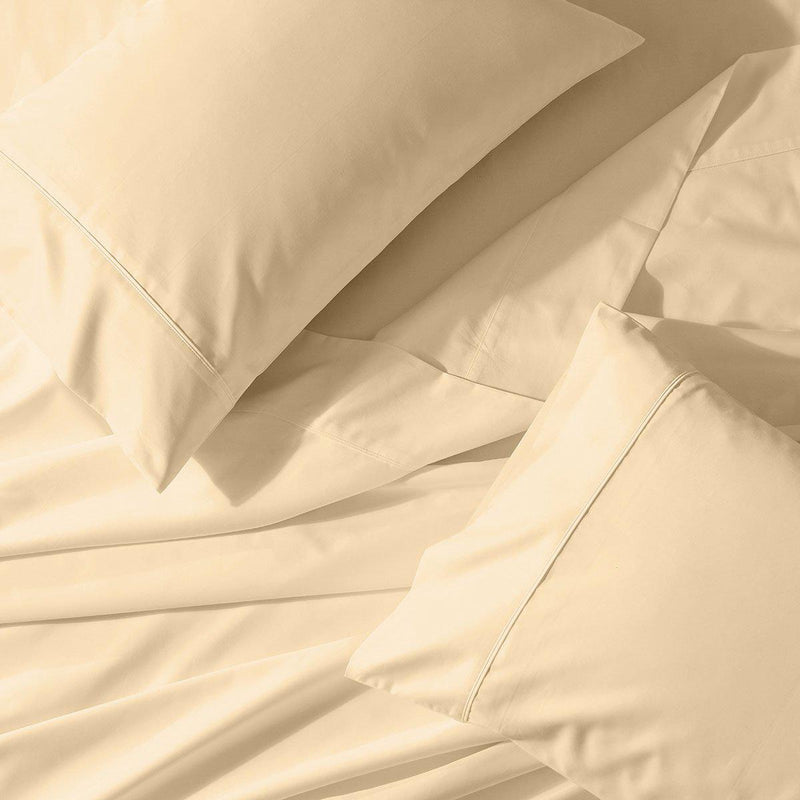 Split King Adjustable Bed Sheet Sets 100% Breathable Crispy Soft Cotton Percale Sheets-Wholesale Beddings