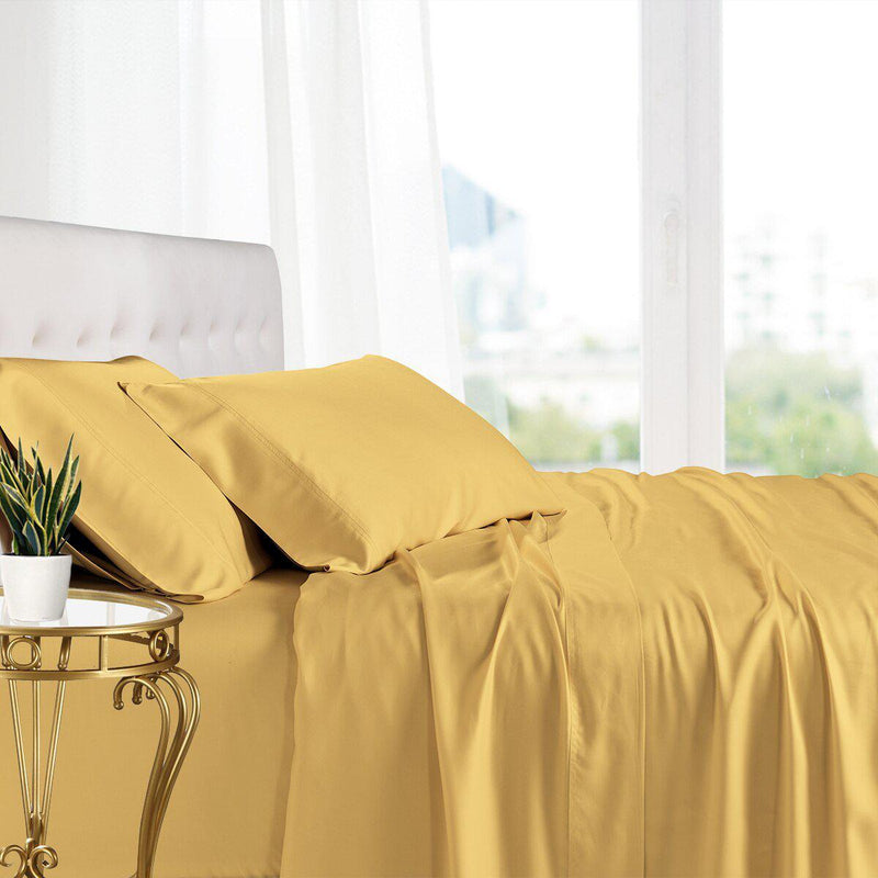 Split King Adjustable Bed Sheets 100% Bamboo Viscose Sheet Set-Wholesale Beddings