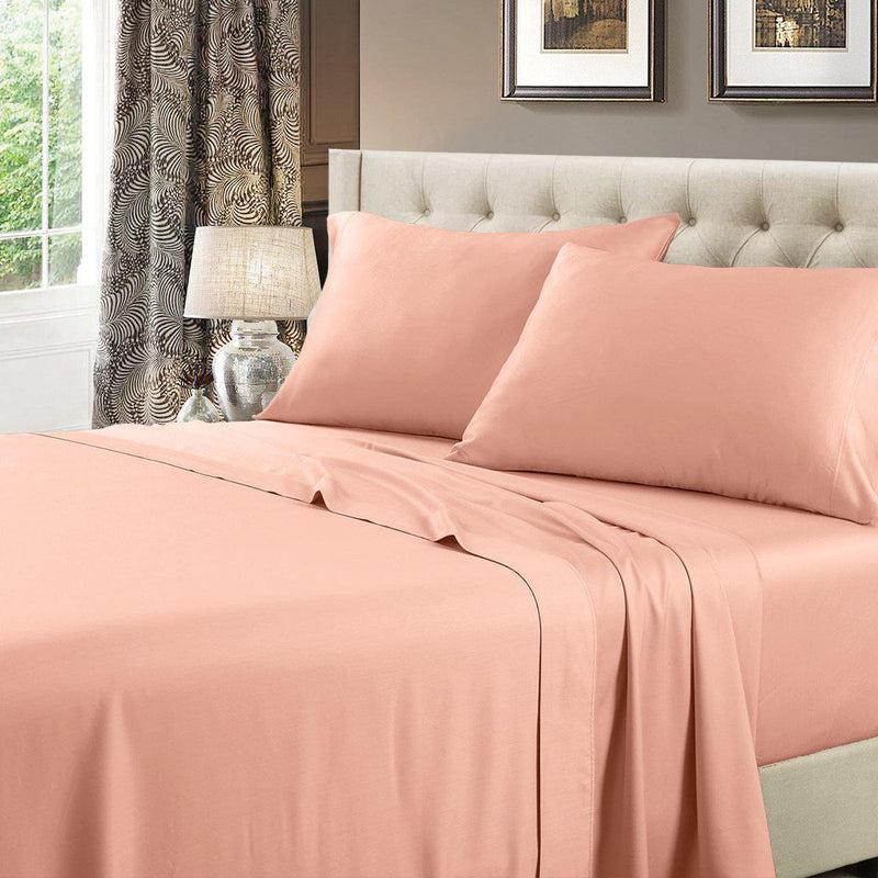 Split Top "Head Split" California King Sheets 600 Thread Count 100% Cotton Solid-Wholesale Beddings