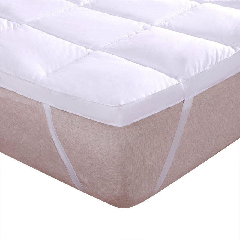 Top Split King ( Flex King ) 2 Inch Thick Mattress Topper 100% Cotton Shell-Wholesale Beddings