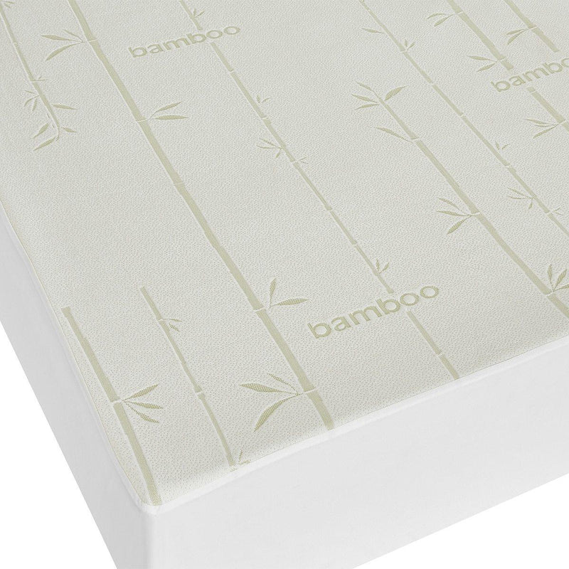 Waterproof Antibacterial Hypoallergenic Bamboo Mattress Protector-Wholesale Beddings