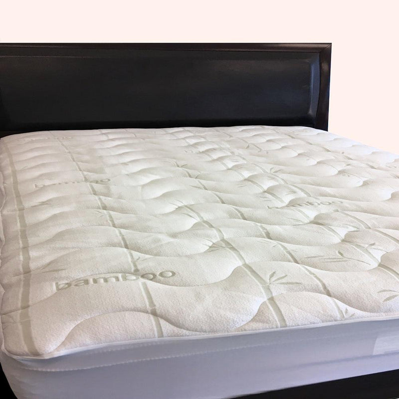 Waterproof Bamboo Jacquard Mattress Pad-Wholesale Beddings